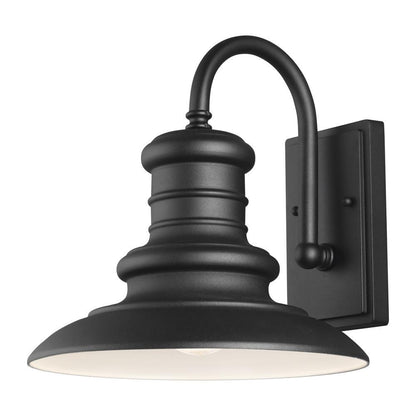 Generation Lighting Redding Station Medium Lantern Textured Black