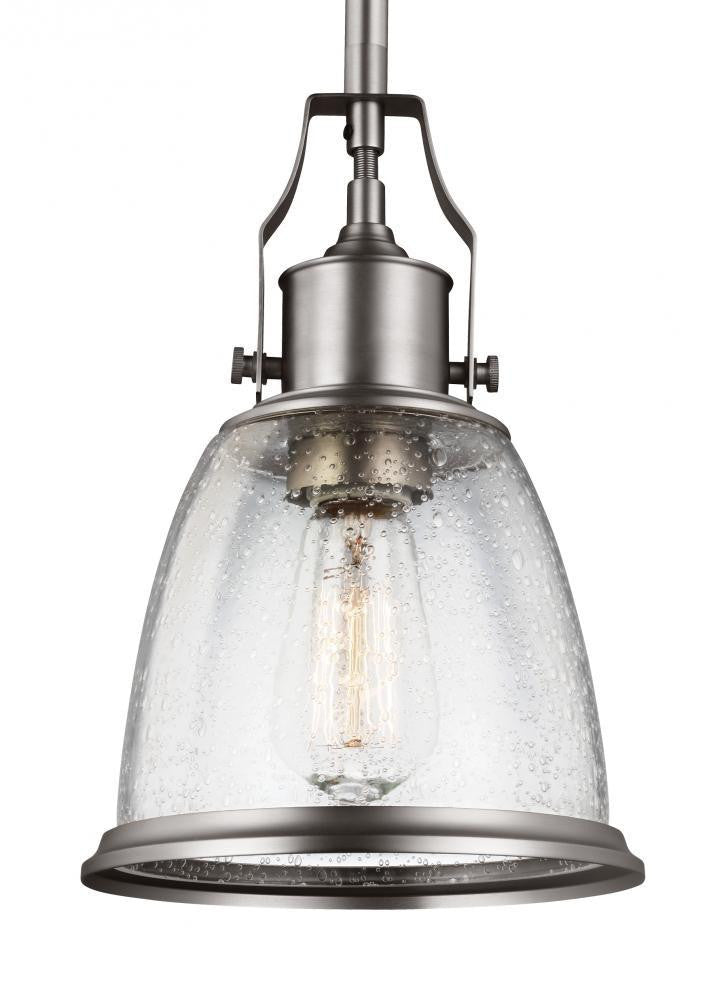 Generation Lighting Hobson Mini-Pendant Satin Nickel