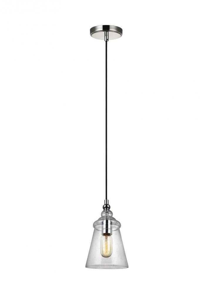 Generation Lighting Loras Mini Pendant Chrome