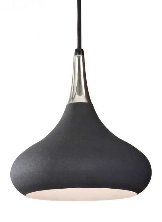 Generation Lighting Belle Medium Pendant Black