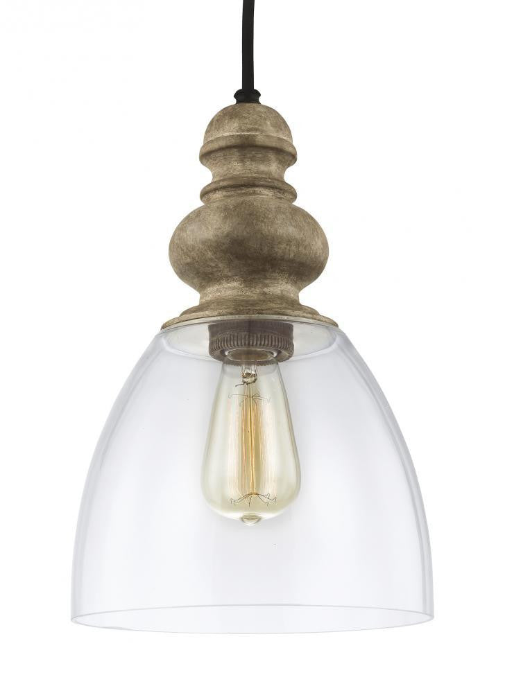 Generation Lighting Matrimonio Pendant Driftwood / Dark Weathered Zinc