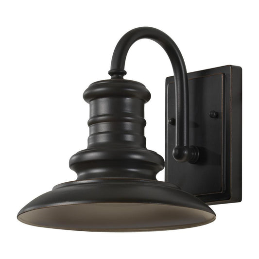 Generation Lighting Redding Station Small LED Lantern Restoration Bronze
