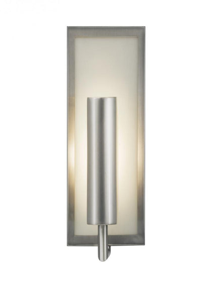 Generation Lighting Mila Wall Sconce Brushed Steel