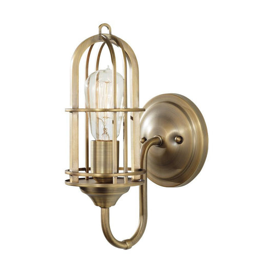 Generation Lighting Urban Renewal 1 - Light Sconce Dark Antique Brass