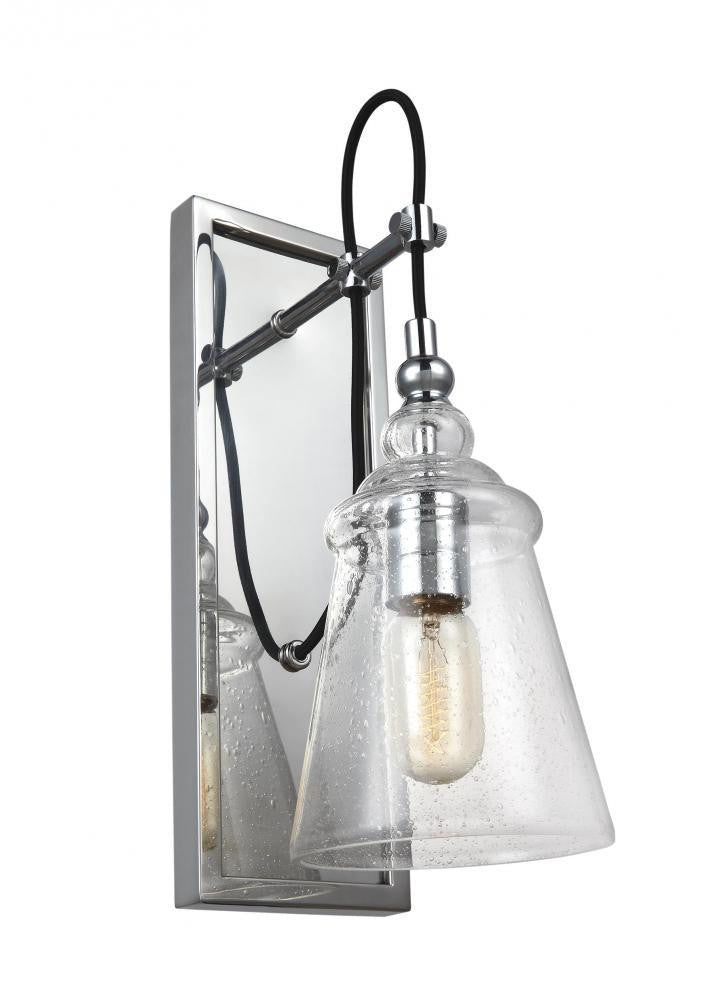 Generation Lighting Loras Sconce Chrome