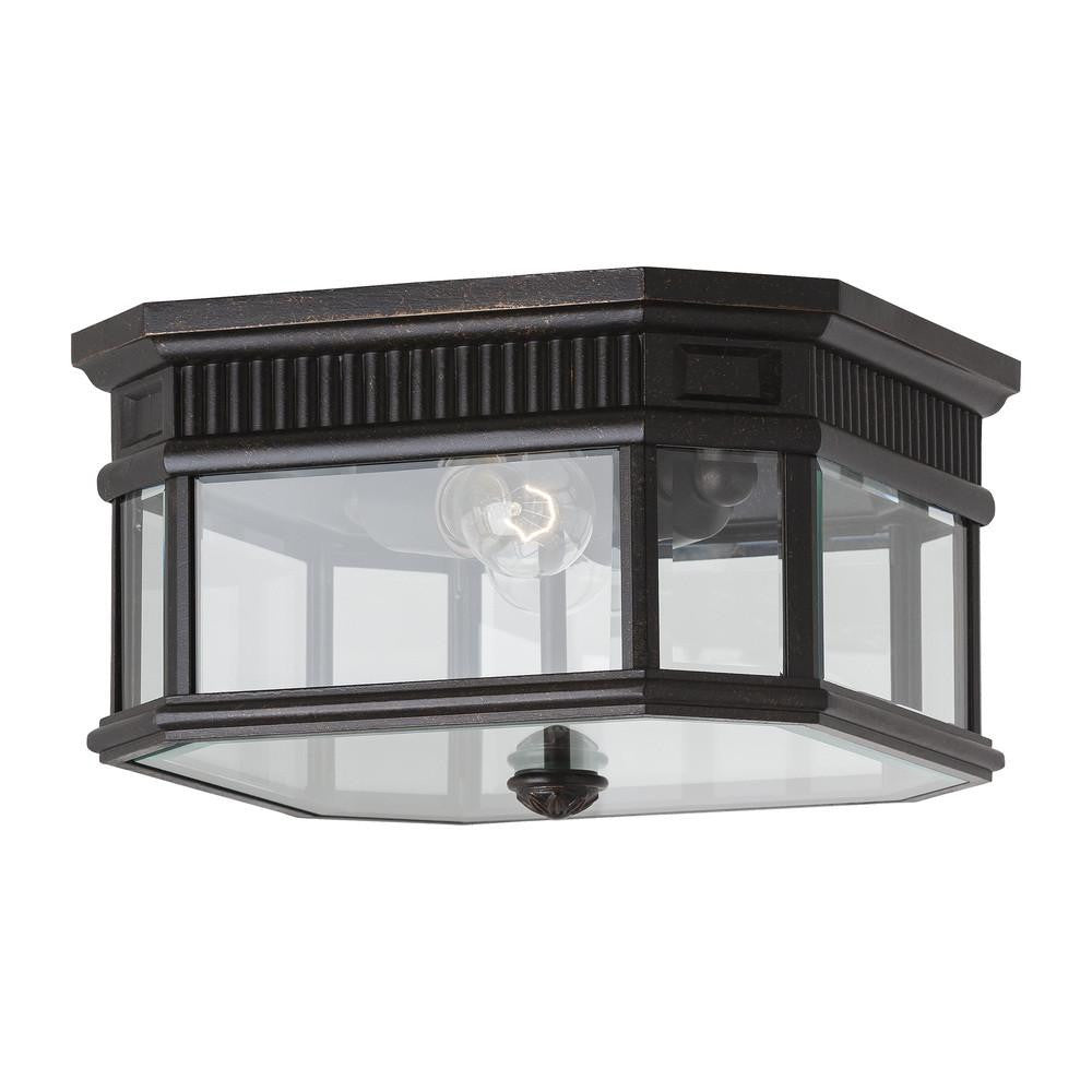 Generation Lighting Cotswold Lane Flush Mount Grecian Bronze