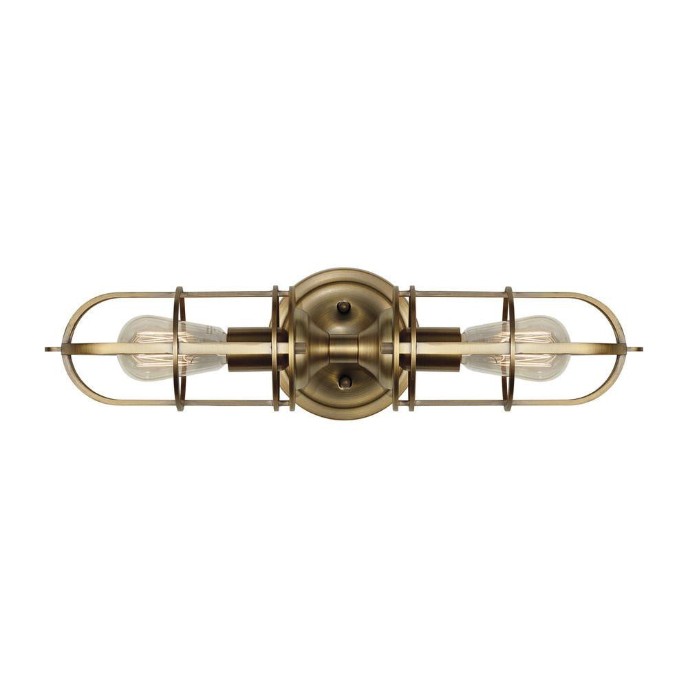 Generation Lighting Urban Renewal 2 - Light Vanity Dark Antique Brass