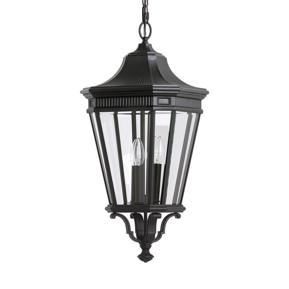 Generation Lighting Cotswold Lane Medium Pendant Black