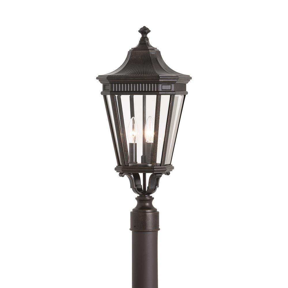Generation Lighting Cotswold Lane Small Post Lantern Grecian Bronze