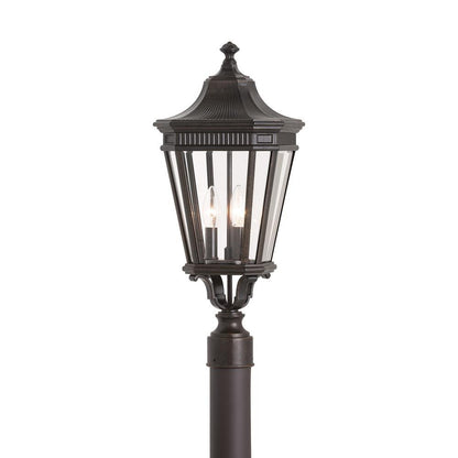 Generation Lighting Cotswold Lane Small Post Lantern Grecian Bronze