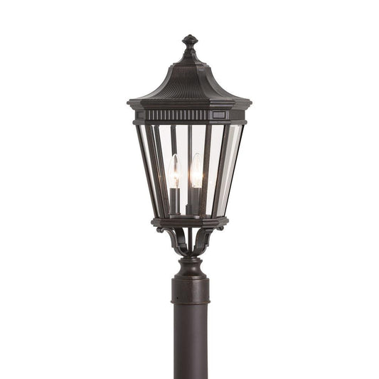 Generation Lighting Cotswold Lane Small Post Lantern Grecian Bronze