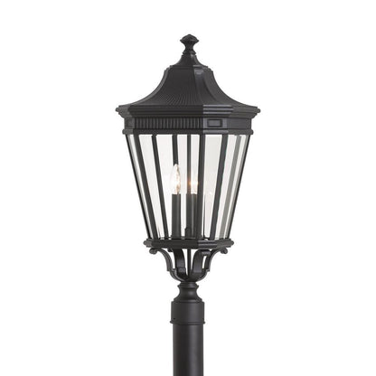Generation Lighting Cotswold Lane Large Post Lantern Black