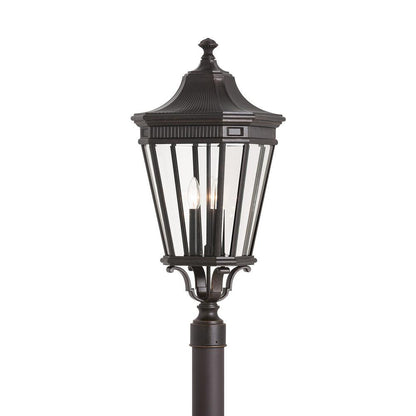 Generation Lighting Cotswold Lane Large Post Lantern Grecian Bronze
