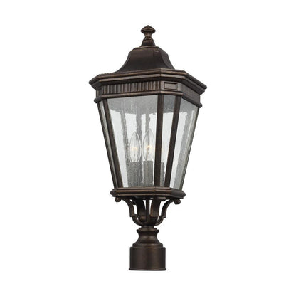 Generation Lighting Cotswold Lane Small Post Lantern Grecian Bronze