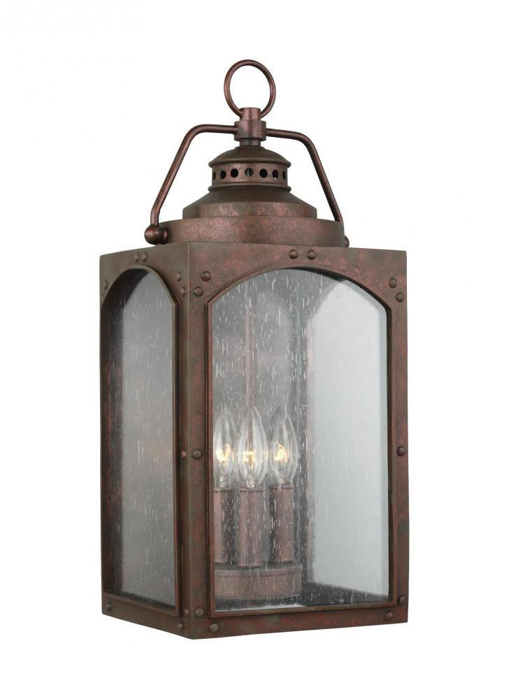 Generation Lighting Randhurst Large Lantern Copper Oxide