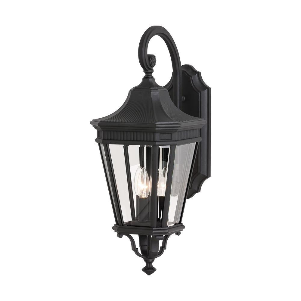 Generation Lighting Cotswold Lane Medium Lantern Black