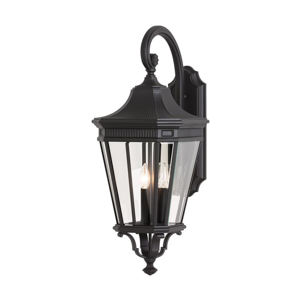 Generation Lighting Cotswold Lane Large Lantern Black
