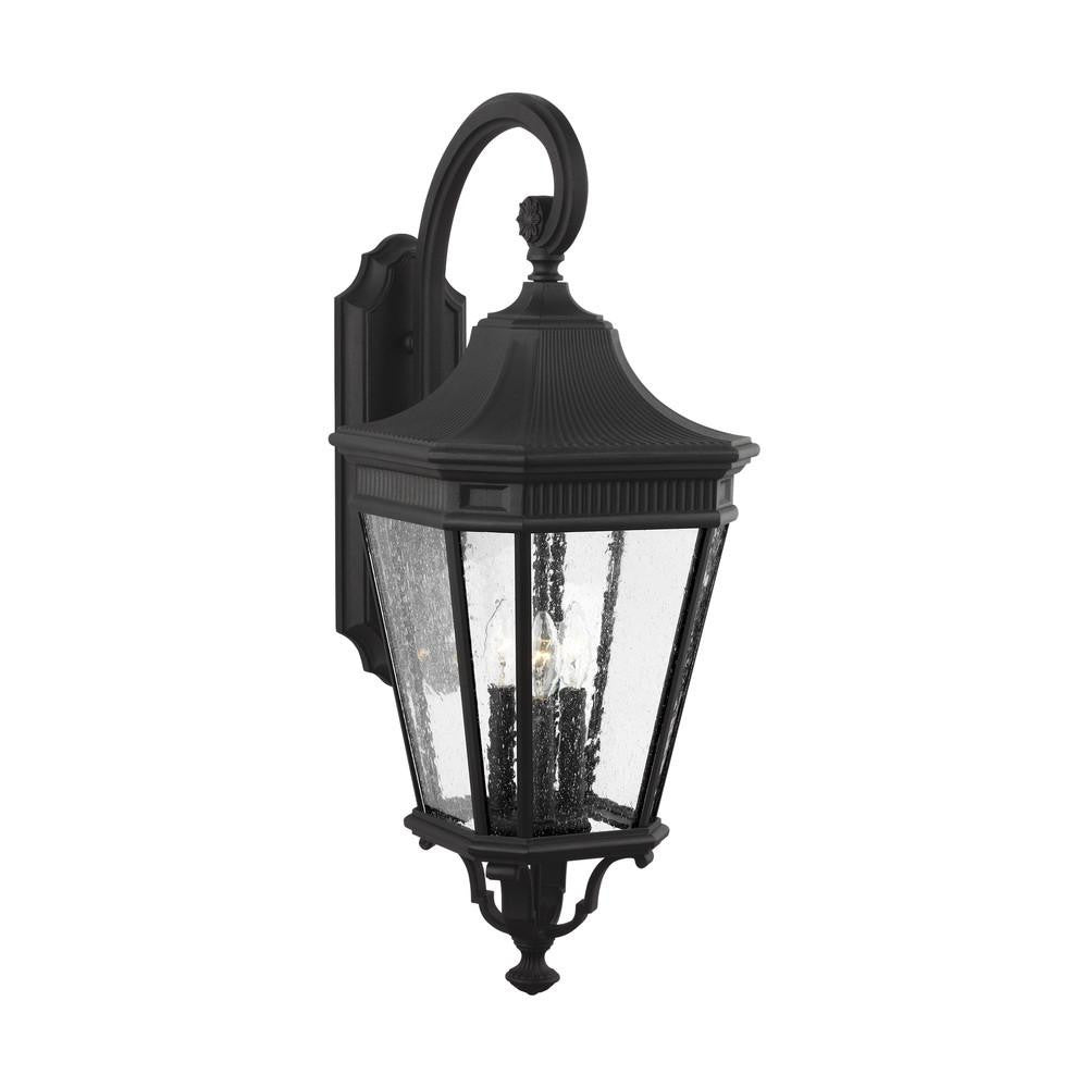 Generation Lighting Cotswold Lane Large Lantern Black