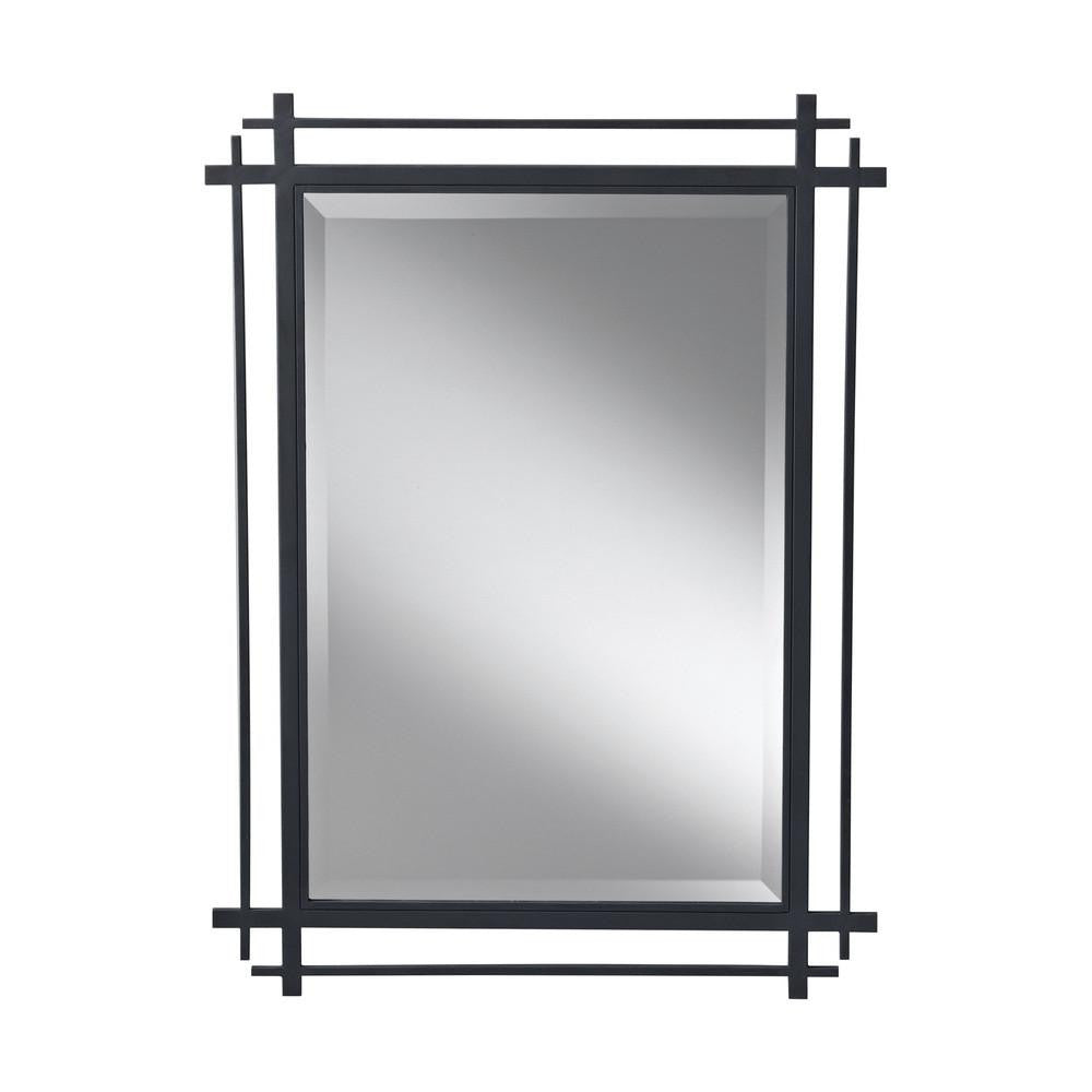 Generation Lighting Ethan Rectangular Mirror Antique Forged Iron