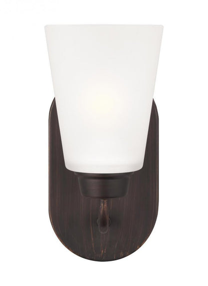 Generation Lighting Kerrville One Light Wall / Bath Sconce Bronze