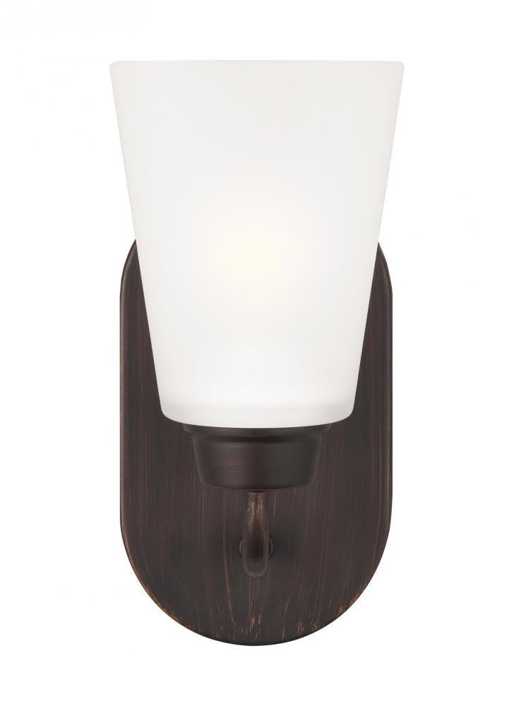 Generation Lighting Bathroom Wall Sconce, Generation Lighting - Seagull 4115201EN3-710 A7UWG