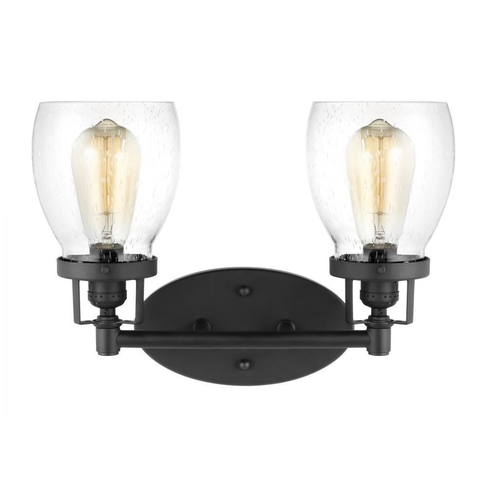 Generation Lighting Belton Two Light Wall / Bath Bronze