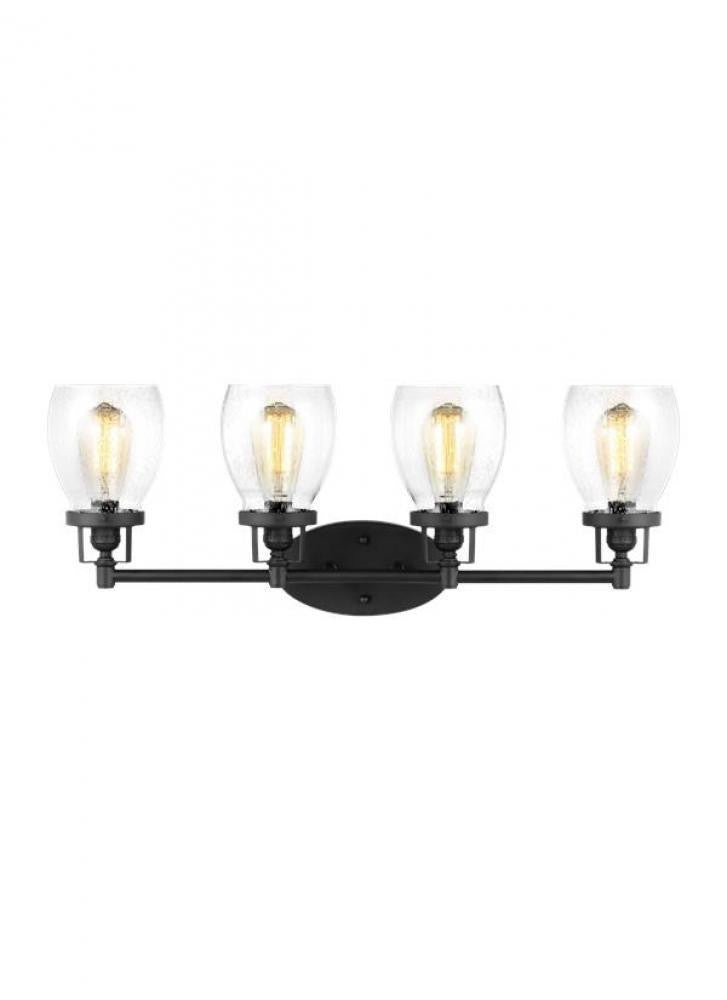Generation Lighting Belton Four Light Wall/ Bath Bronze