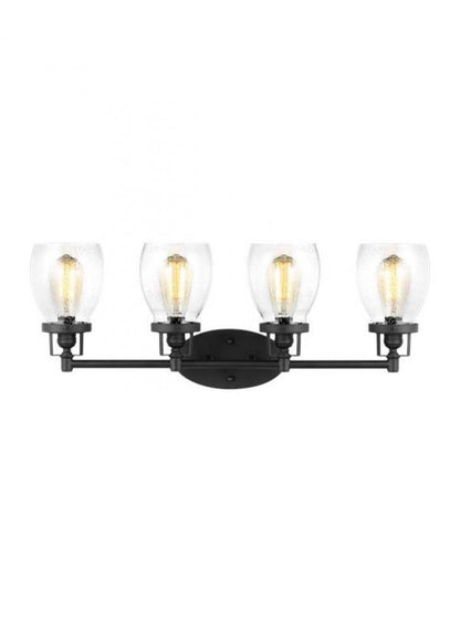 Generation Lighting Belton Four Light Wall/ Bath Bronze