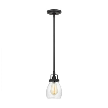 Generation Lighting Belton One Light Mini-Pendant Bronze