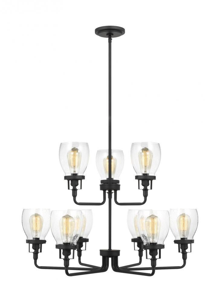 Generation Lighting Belton Nine Light Up Chandelier