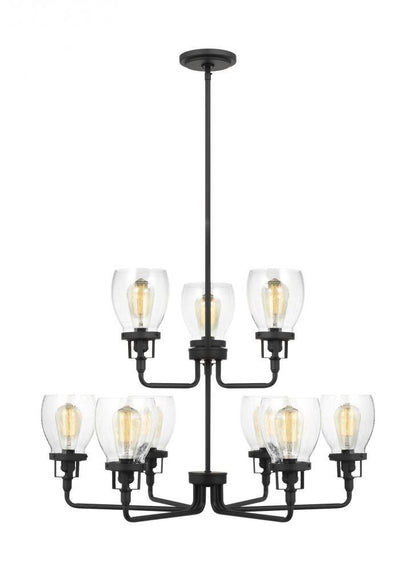 Generation Lighting Belton Nine Light Up Chandelier