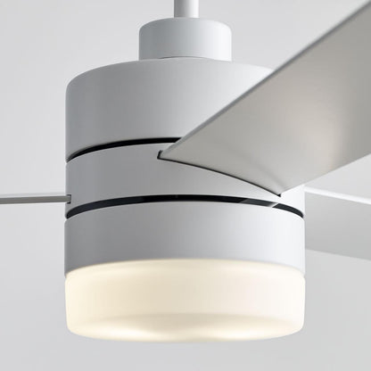 Generation Lighting Era 52" LED Ceiling Fan - Matte White Housing with Matte White Blades