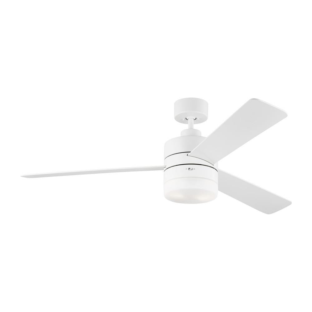 Generation Lighting Era 52" LED Ceiling Fan - Matte White Housing with Matte White Blades