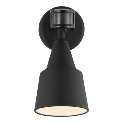 Generation Lighting One Light Flood with Photo and Motion Sensor Black