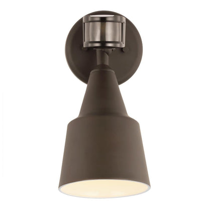 Generation Lighting One Light Flood with Photo and Motion Sensor Antique Bronze