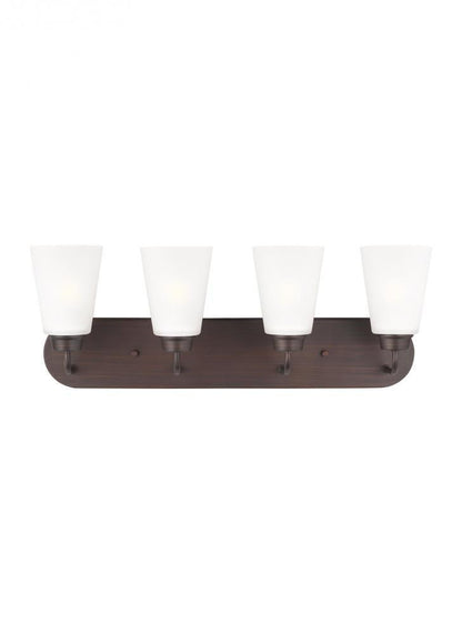 Generation Lighting Kerrville Four Light Wall / Bath Bronze