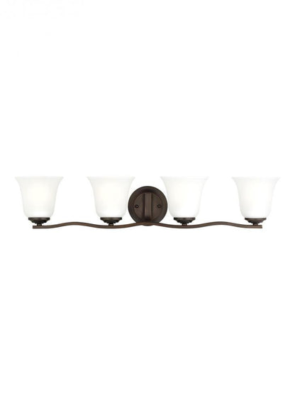 Generation Lighting Emmons Four Light Wall / Bath Bronze