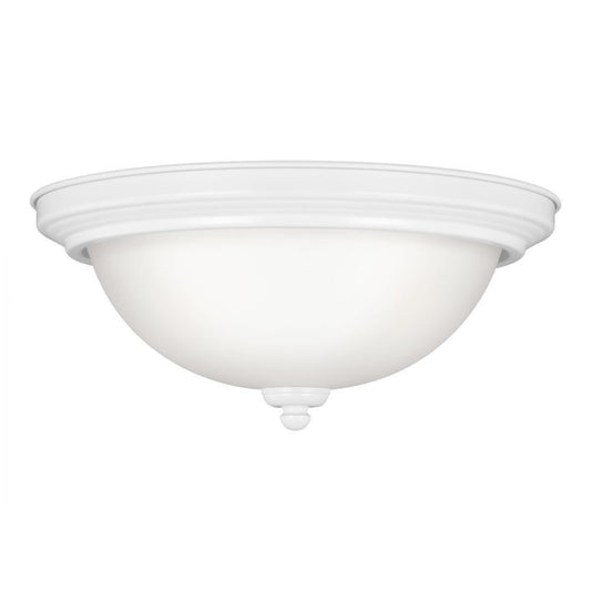 Generation Lighting Geary Two Light Ceiling Flush Mount White