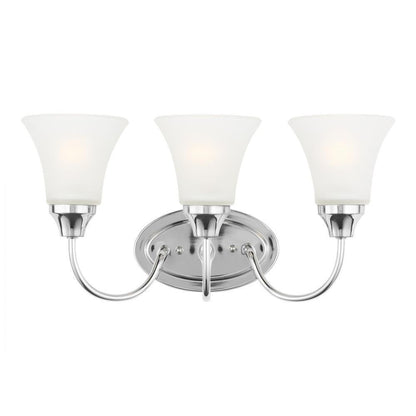 Generation Lighting Holman Three Light Wall / Bath Bronze