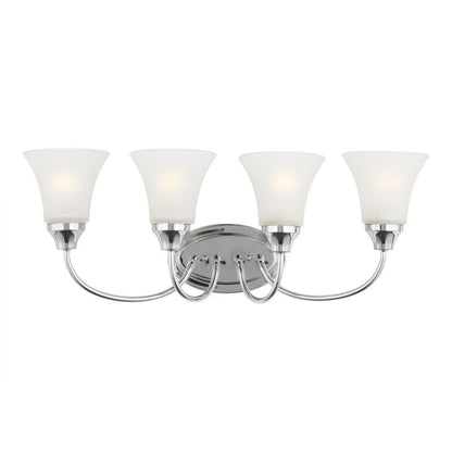 Generation Lighting Holman Four Light Wall / Bath Bronze