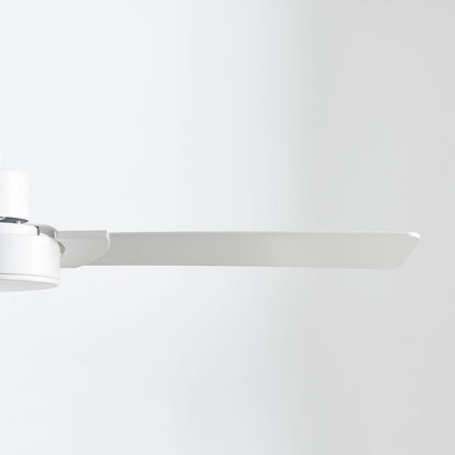 Generation Lighting Jovie 44" Dimmable Indoor/Outdoor Integrated LED Indoor Matte White Ceiling Fan with Light Kit