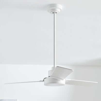 Generation Lighting Jovie 44" Dimmable Indoor/Outdoor Integrated LED Indoor Matte White Ceiling Fan with Light Kit