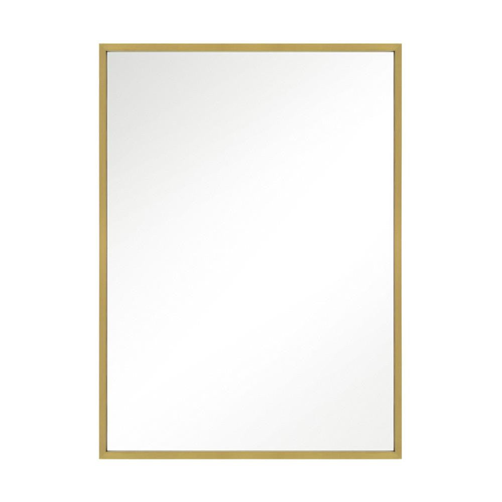 Generation Lighting Kit Rectangular Mirror Burnished Brass