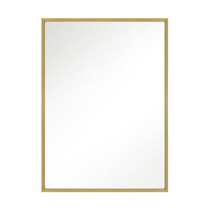 Generation Lighting Kit Rectangular Mirror Burnished Brass