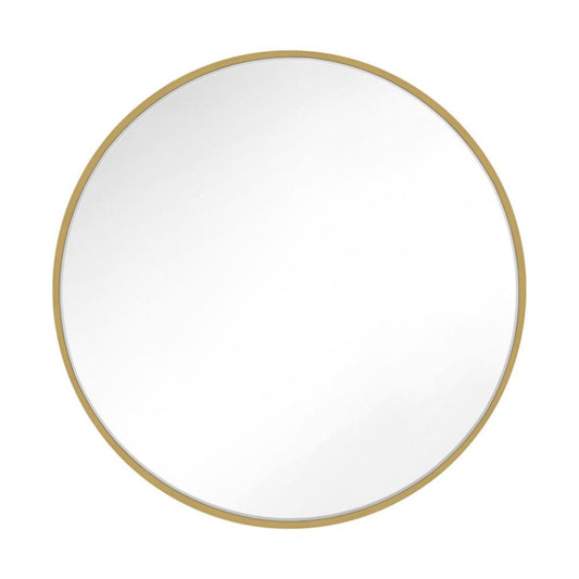 Generation Lighting Kit Round Mirror Burnished Brass