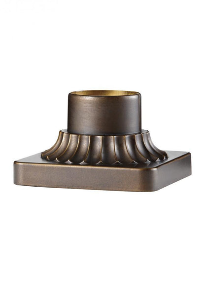 Generation Lighting Pier Mount Base Astral Bronze