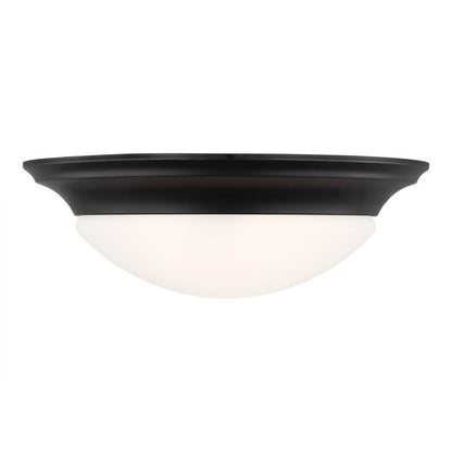 Generation Lighting Nash Three Light Ceiling Flush Mount Bronze