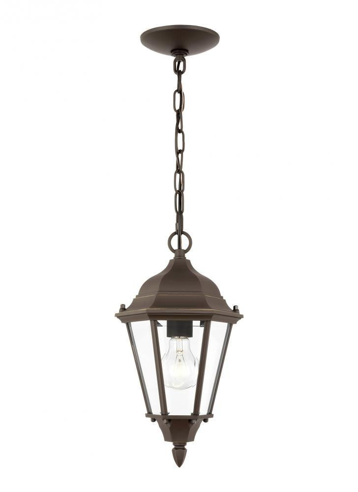 Generation Lighting Bakersville One Light Outdoor Pendant Antique Bronze