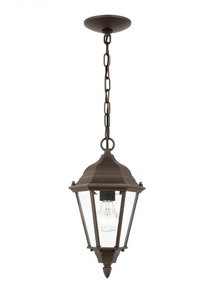 Generation Lighting Bakersville One Light Outdoor Pendant Antique Bronze