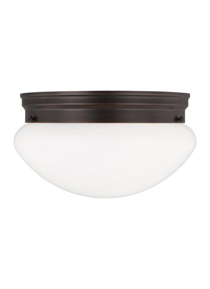 Generation Lighting Webster Two Light Ceiling Flush Mount Bronze